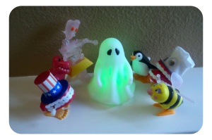 Mr. Ghosty being welcomed!